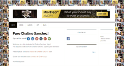 Desktop Screenshot of chalinosanchez.net